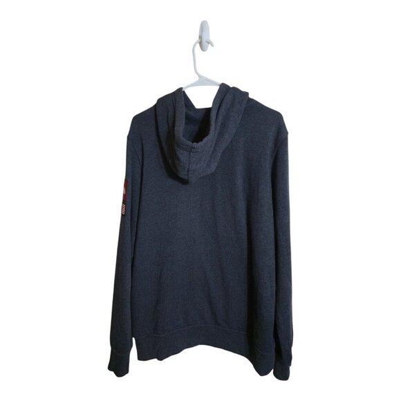 North Face Hoodie Men M Gray Americana Logo Gorpcore Camping A3WUH - Picture 2 of 13